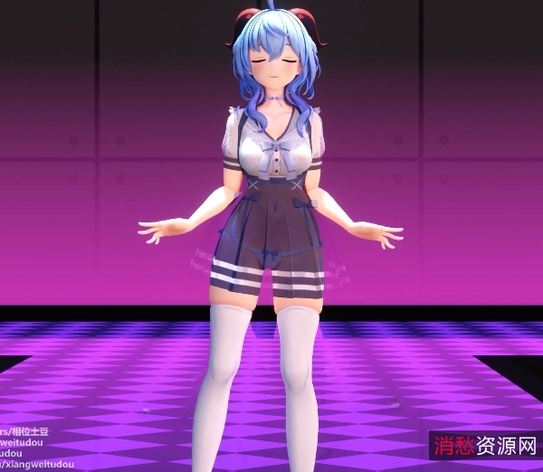 抒情歌曲与摄影，甘雨的美丽与清新