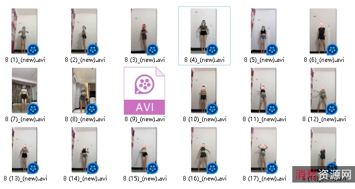 火辣舞姿小西西精心雕琢的性感舞蹈，让人爱不释手！