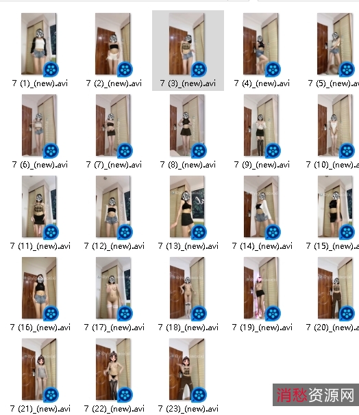 火辣舞姿小西西精心雕琢的性感舞蹈，让人爱不释手！