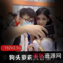 高颜值狗头妹子私人定制2.5G192V382P清凉漫展COSER铁粉飞机场