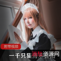 猫薄禾微博网红动漫女仆圣诞服装兔女郎小豹猫二次元衣服高清照微博散图自拍视频BILIBILI半次元