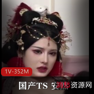 TS自拍《安然》15分钟修后院下水道猥琐大神表情棒棒糖