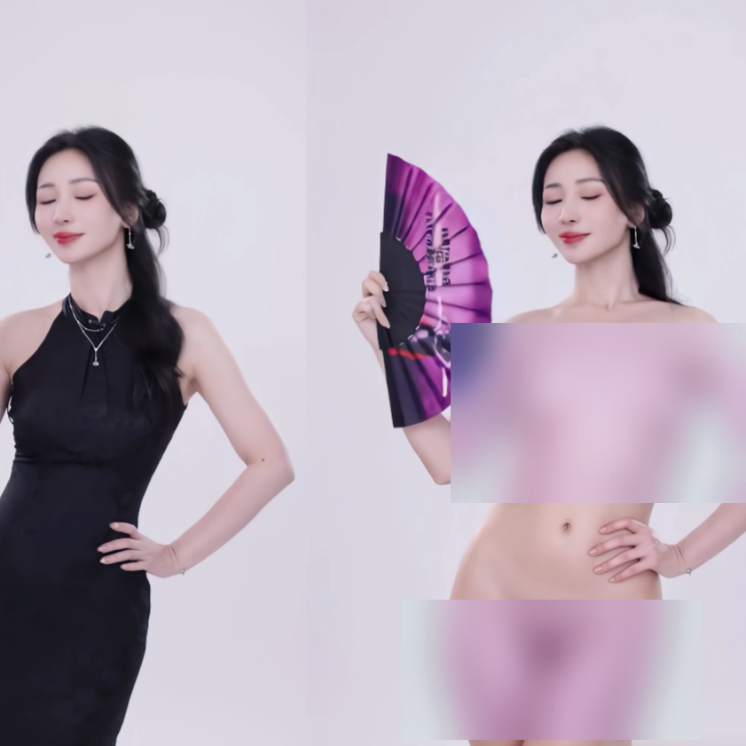 AI换装合集柳岩1.37G推特超火辣